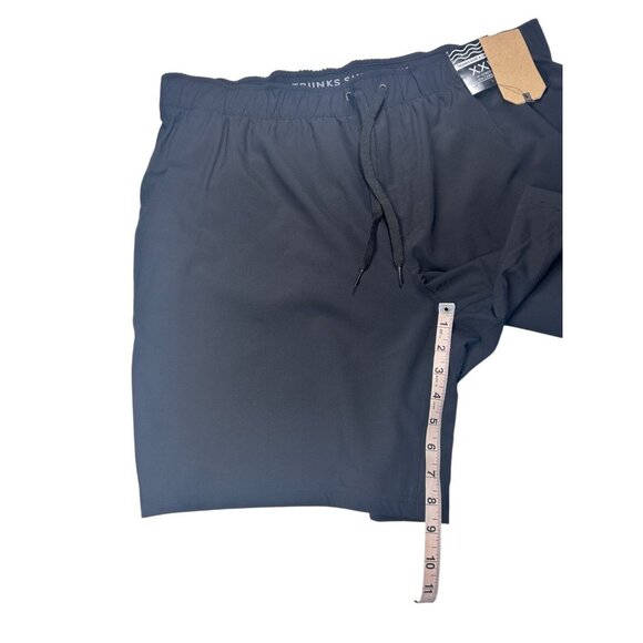 Trunks Surf‎ & Swim Men's XXL Black 9" Stretch Pull-On Cargo Shorts With Pockets - Picture 7 of 9